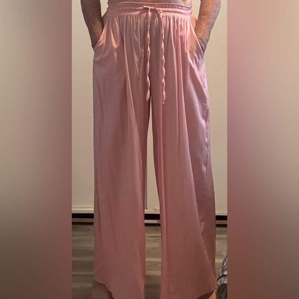 Elegant Pink Women's Pants